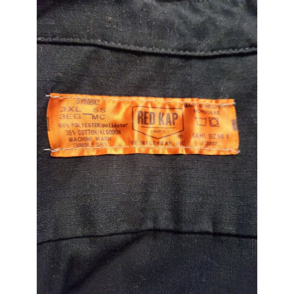 Red Kap Mens Button Up Shirt Budweiser Sturgis 80th Anniversary Motorcycle XXXL - Picture 4 of 8